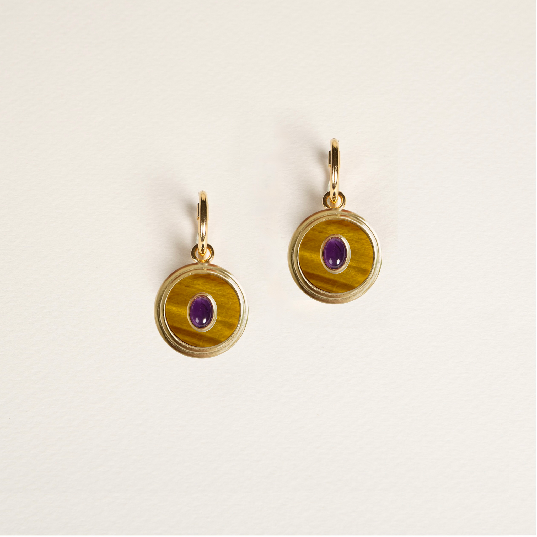 Boucles D'oreilles Dormeuses Pendantes Malachite - Monture Argentée Style Bohème Chic, Excellent état